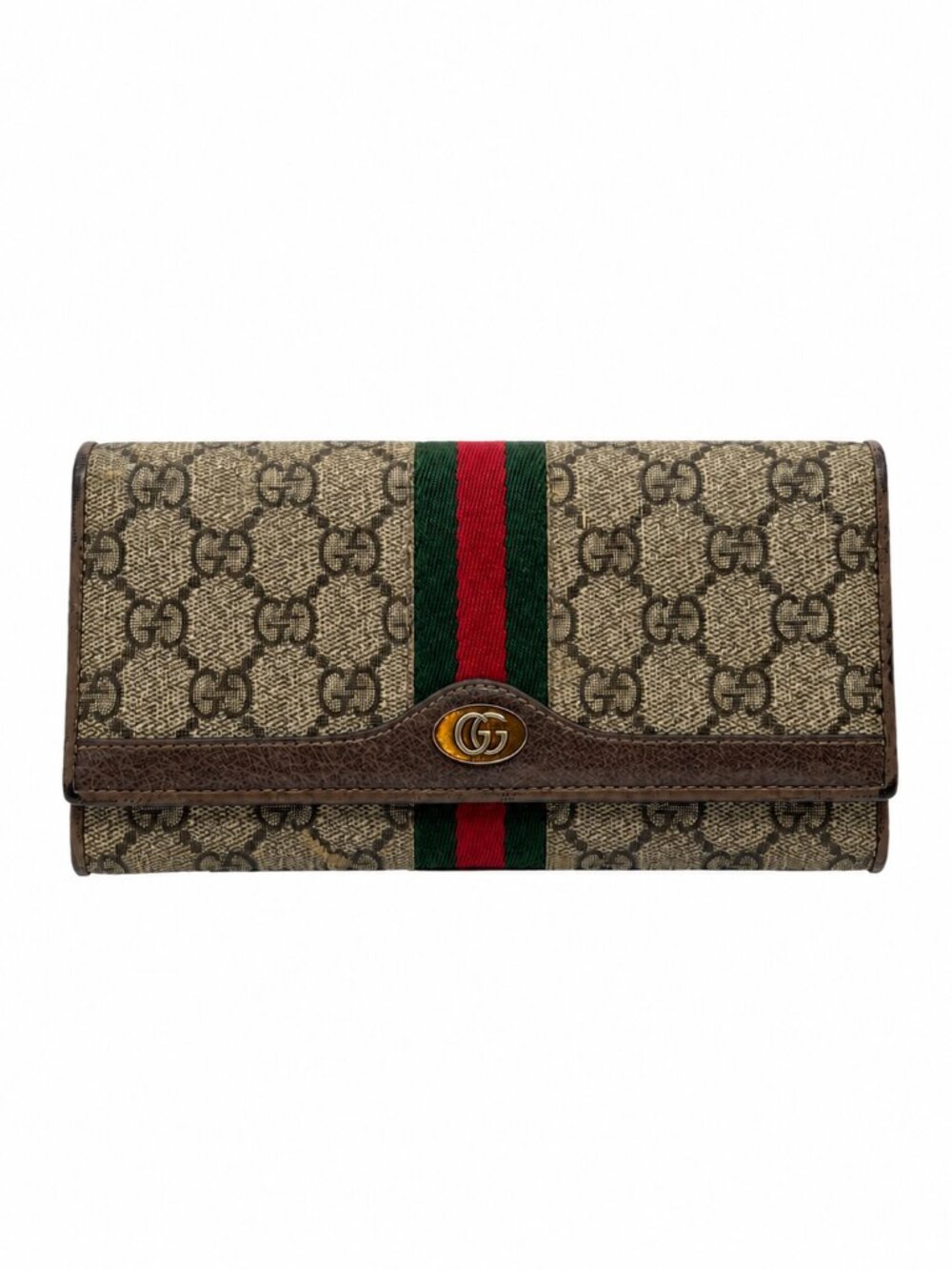 Gucci Ophidia GG Supreme W.O.C. Wallet w/ Chain